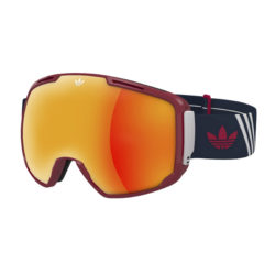 Men's Adidas Originals Goggles - Adidas Originals Superior Goggles. Red/Blue - LST Active Silver Mirror